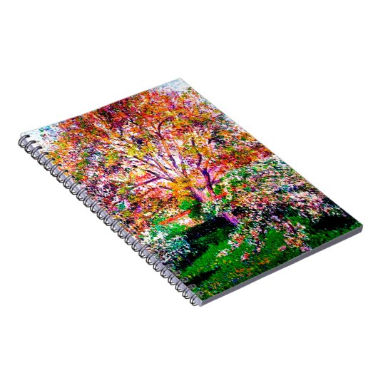 Walnoot en appelbomen in bloei Camille Pissarro Notitieboek (Rechterzijde)