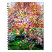 Walnoot en appelbomen in bloei Camille Pissarro Notitieboek (Voorkant)