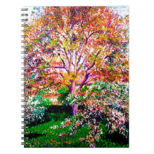 Walnoot en appelbomen in bloei Camille Pissarro Notitieboek