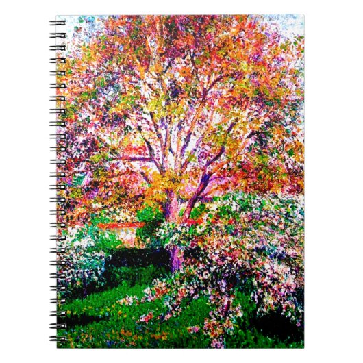 Walnoot en appelbomen in bloei Camille Pissarro Notitieboek (Voorkant)