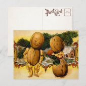  walnoot familie kerst Briefkaart (Voorkant / Achterkant)