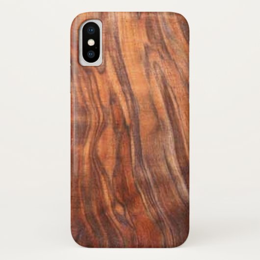 Walnoot (Houtkorrel) Case-Mate iPhone Case (Achterkant)