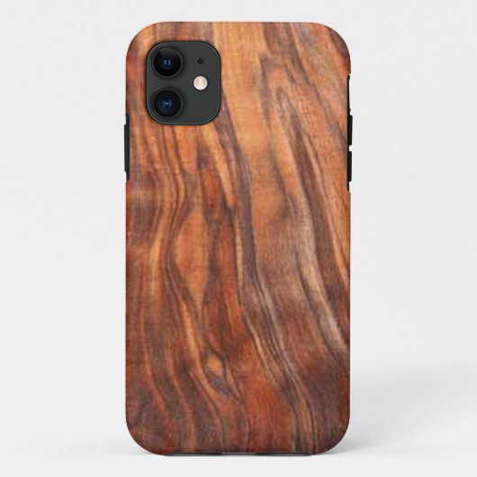 Walnoot (Houtnerf) iPhone 5 Case-mate Hoes (Achterkant)