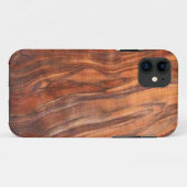 Walnoot (Houtnerf) iPhone 5 Case-mate Hoes (Achterkant (horizontaal))