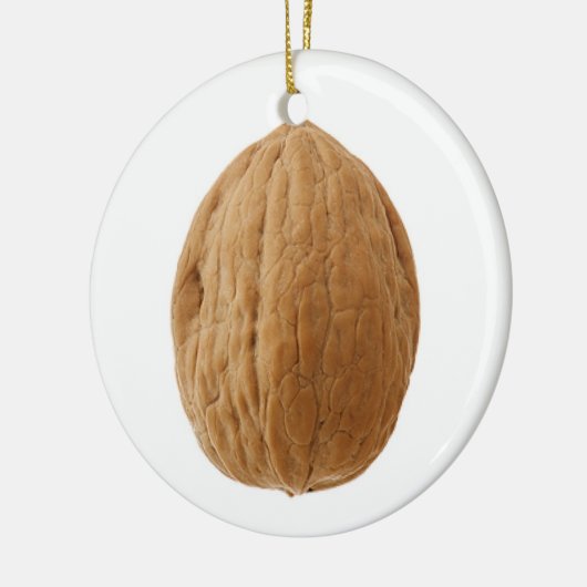Walnoot Keramisch Ornament (Links)