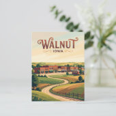 Walnoot VS Briefkaart (Staand voorkant)