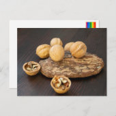 Walnoten briefkaart (Voorkant / Achterkant)