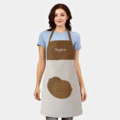 Walnoten Schort (Gedragen)