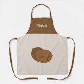 Walnoten Schort (Voorkant)