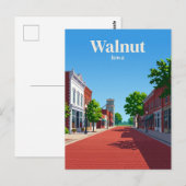 Walnoten VS Briefkaart (Voorkant / Achterkant)