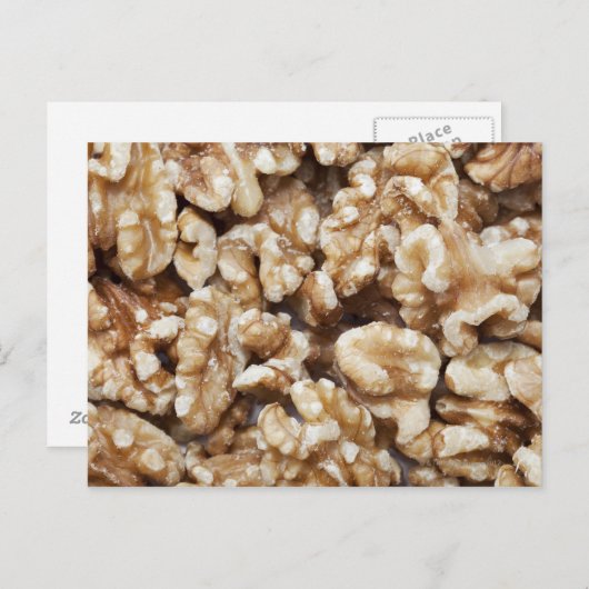 Walnoten zonder dop briefkaart (Voorkant / Achterkant)