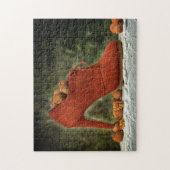 Walnuss Schuh Legpuzzel (Verticaal)