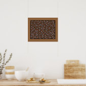 Walnut 1200 stuks pi poster (Keuken)
