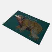 Walnut Beer Deurmat (Schuin)