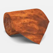 Walnut Burl (houtnerf) Stropdas (Opgerold)