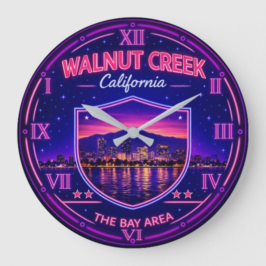 Walnut Creek California Bay Area Grote Klok (Voorkant)