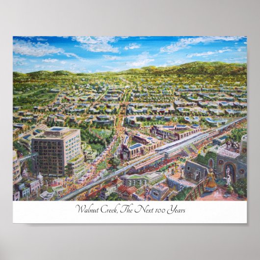 Walnut Creek, de komende 100 jaar Poster (Voorkant)