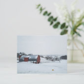 Walnut Creek, Ohio in de winter Briefkaart (Staand voorkant)