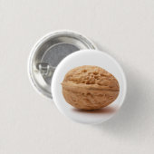 Walnut Flair Ronde Button 3,2 Cm (Voorkant /achterkant)