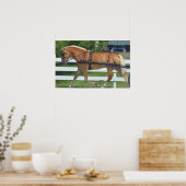 Walnut Hill Carriage Driving Horse Show Poster (Keuken)