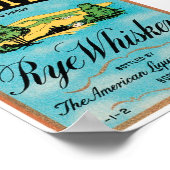 Walnut Hill Rye Whiskey Boston Massachusetts Veren Poster (Hoek)