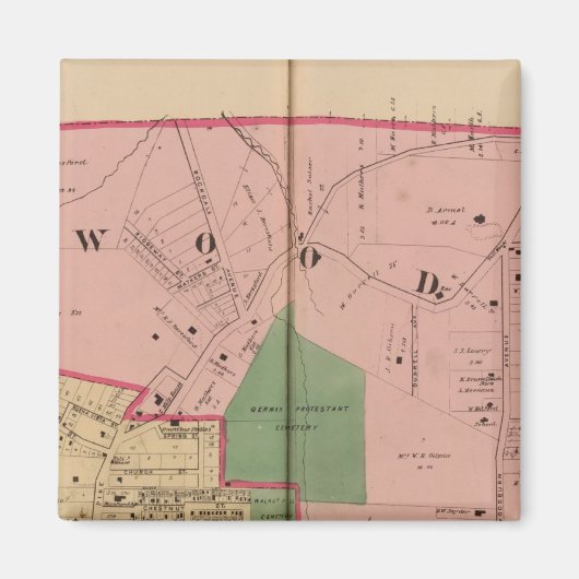 Walnut Hills, Ohio Magneet (Voorkant)