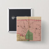 Walnut Hills, Ohio Vierkante Button 5,1 Cm (Voorkant /achterkant)