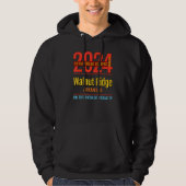 Walnut Ridge Arkansas AR Total Solar Eclipse 2024  Hoodie (Voorkant)
