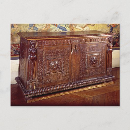 Walnut Sideboard, Lyonnais School Briefkaart (Voorkant)