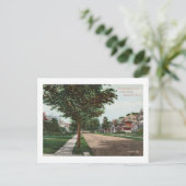 Walnut St., Montclair, NJ Vintage Briefkaart (Staand voorkant)