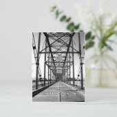 WALNUT STREET BRIDGE - CHATTANOGA, TN BRIEFKAART (Staand voorkant)