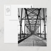 WALNUT STREET BRIDGE - CHATTANOGA, TN BRIEFKAART (Voorkant / Achterkant)