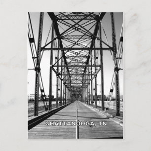 WALNUT STREET BRIDGE - CHATTANOGA, TN BRIEFKAART