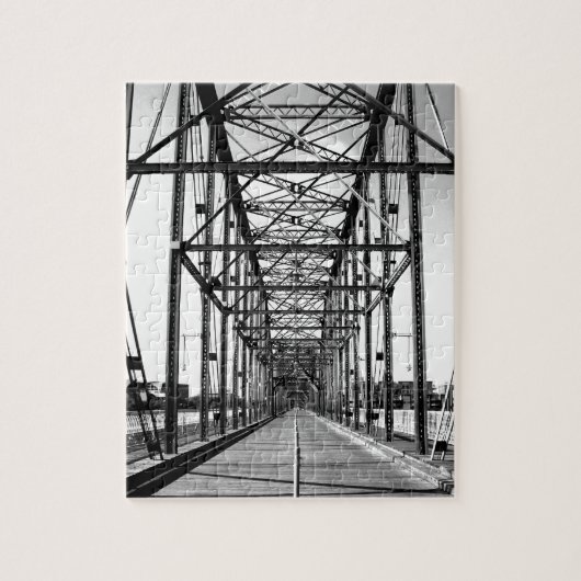 WALNUT STREET BRIDGE - CHATTANOGA, TN LEGPUZZEL (Verticaal)