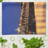 Walnut Street Bridge Harrisburg Pennsylvania Theedoek (Gevouwen)