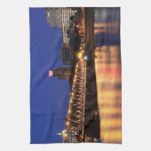 Walnut Street Bridge Harrisburg Pennsylvania Theedoek (Verticaal)