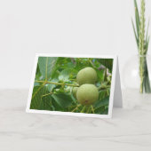 Walnut Tree Portrait Kaart (Voorkant)