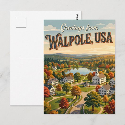 Walpole VS Briefkaart (Voorkant / Achterkant)