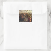 Walpurghis Night, 1862 Vierkante Sticker (Tas)