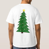 Walri - kerstboom t-shirt (Achterkant)
