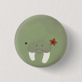 walrus 1 ronde button 3,2 cm