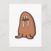 Walrus. Briefkaart (Voorkant)