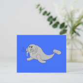 Walrus Briefkaart (Staand voorkant)