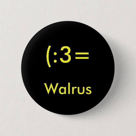 Walrus Button (Voorkant)