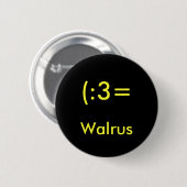 Walrus Button (Voorkant /achterkant)