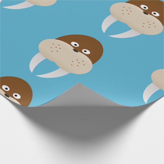 Walrus Cadeaupapier (Hoek)