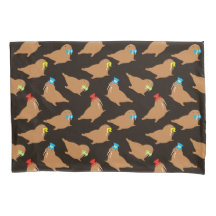 Walrus Cartoon Animal Pattern