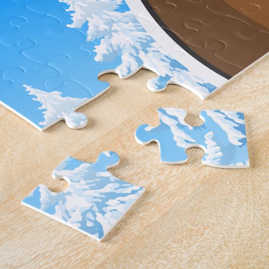 Walrus cartoon legpuzzel (Zijkant)