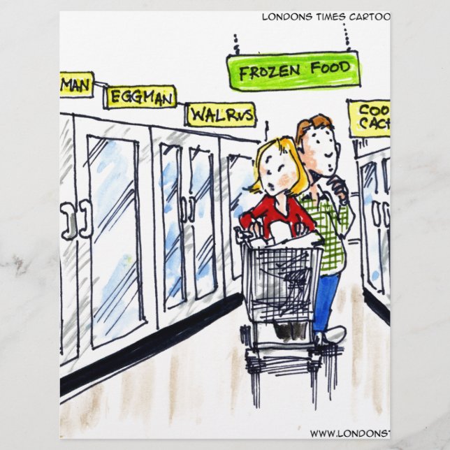 Walrus Diepvriesafdeling Grappig (Voorkant)