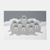 Walrus Doormat Deurmat (Voorkant)